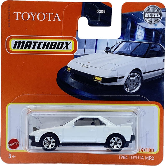 MATCHBOX 1984 Toyota MR2 14/100 MBX Showroom 1:64 - GXM32