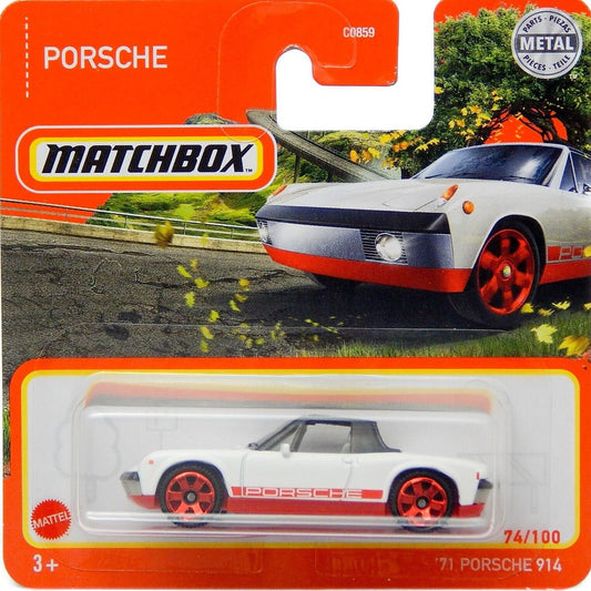 MATCHBOX '71 Porsche 914 74/100 MBX Highway 1:64 - GXM92