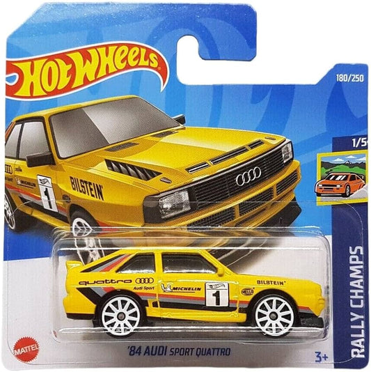 2022 HOT WHEELS Audi '84 Sport Quattro 180/250 Rally Champs 1/5 1:64 - HCV29