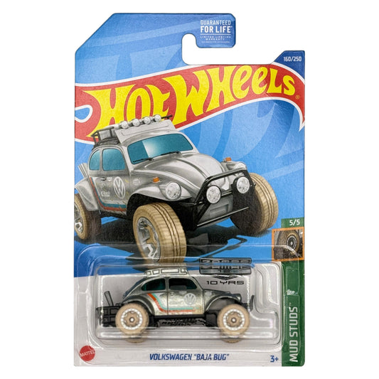 2022 HOT WHEELS Volkswagen "Baja Bug" ZAMAC 1:64 - HCY35