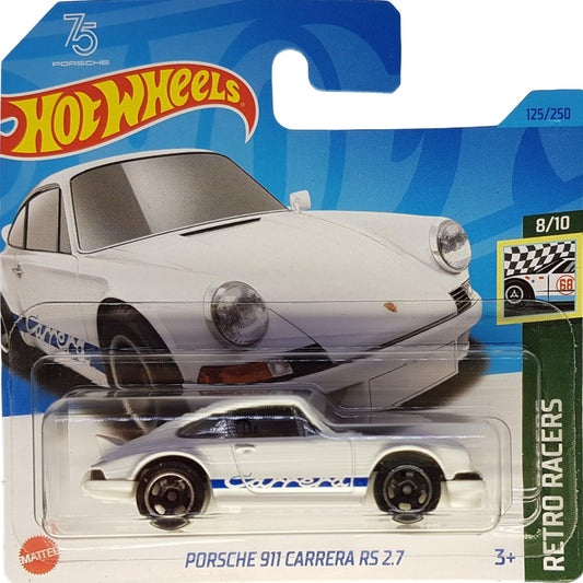 2023 HOT WHEELS Porsche 911 Carrera RS 2/7 125/250 Retro Racer 8/10 1:64 - HKG42