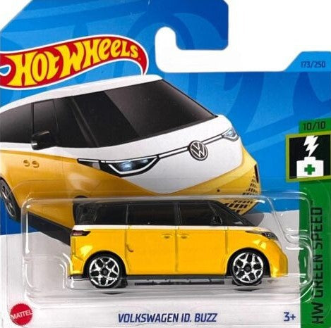 2023 HOT WHEELS Volkswagen ID Buzz 173/250 HW Green Speed 10/10 1:64 - HKG51