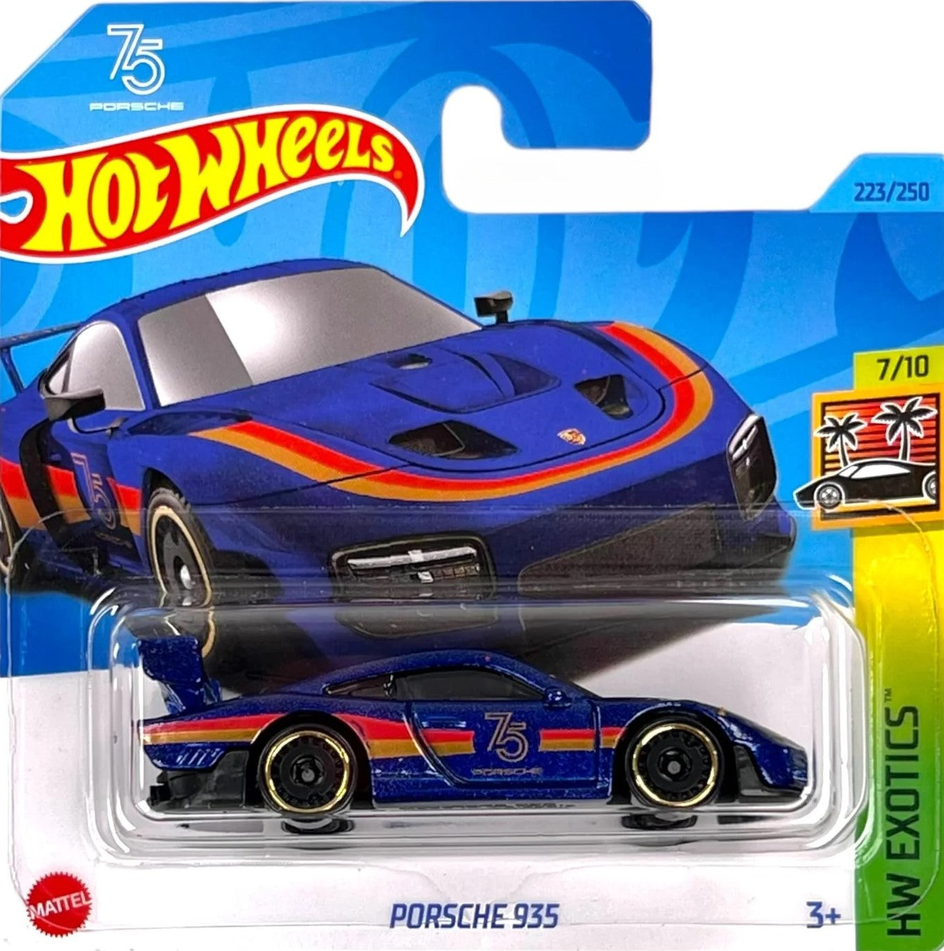 2023 HOT WHEELS Porsche 935 223/250 HW Exotics 7/10 1:64 - HKH96