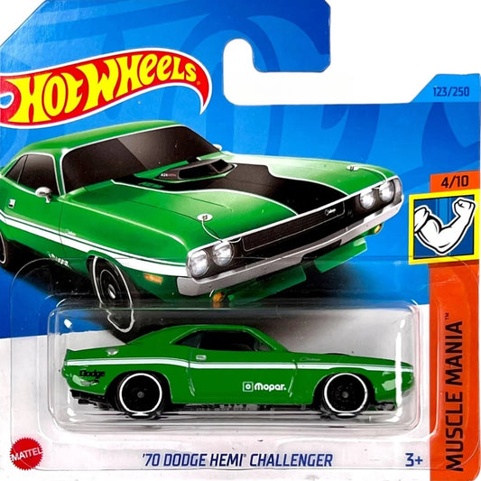 2023 HOT WHEELS '70 Dodge Hemi Challenger 123/250 Muscle Mania 4/10 1:64 HKJ55