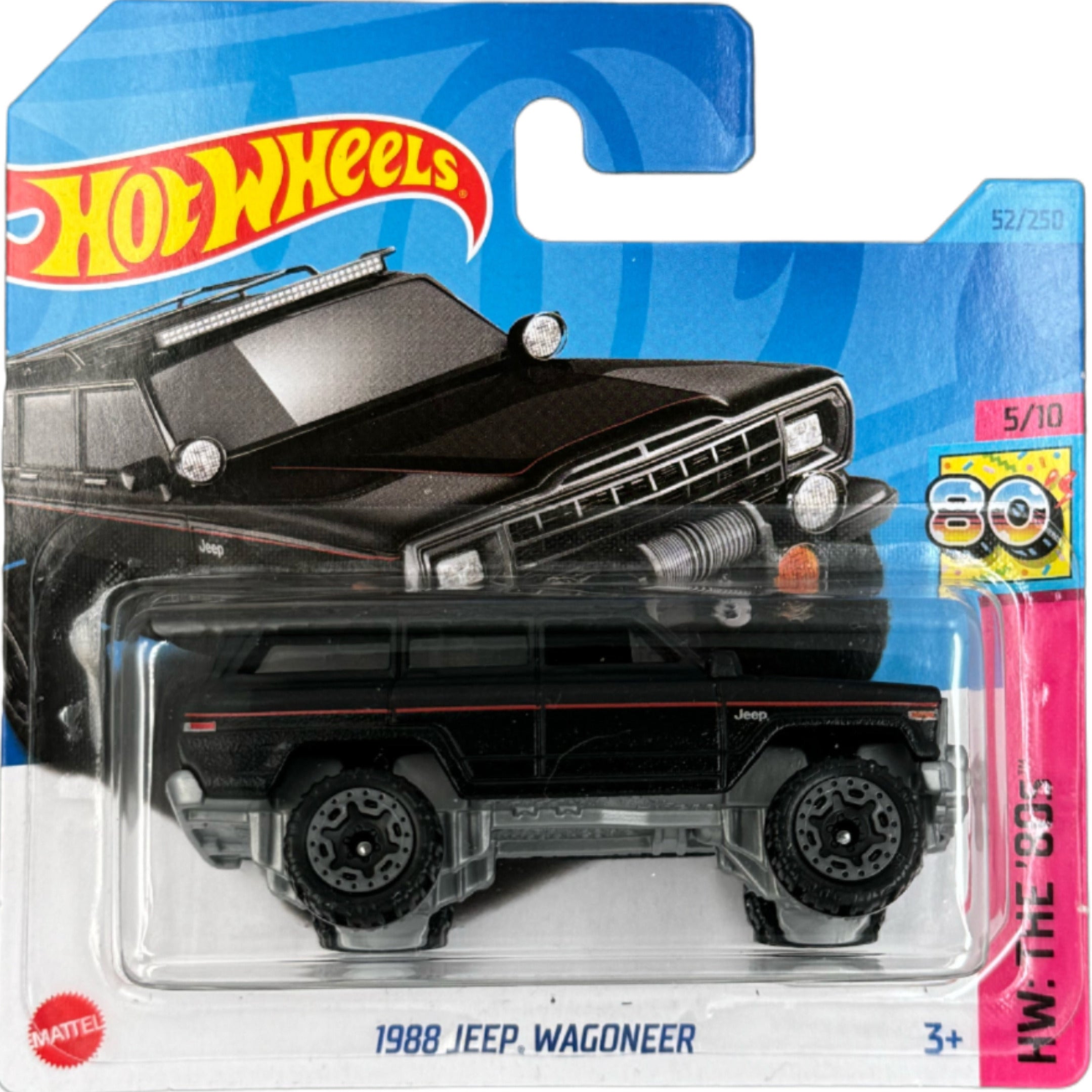 2023 HOT WHEELS 1988 Jeep Wagoneer 52 250 HW The 80 s 5 10 1 64 HKJ63