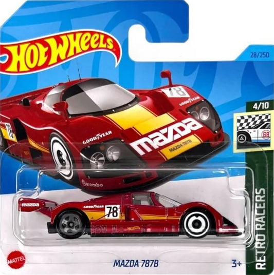 2023 HOT WHEELS Mazda 787B Red 28/250 Retro Racers 4/10 1:64 - HKJ79