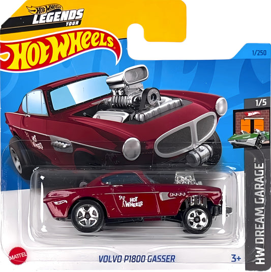 2023 HOT WHEELS Volvo P1800 Gasser 1/250 HW Dream Garage 1/5 1:64 - HKJ94