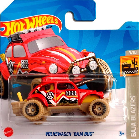 2023 HOT WHEELS Volkswagen Baja Bug 241/250 Baja Blazer 9/10 1:64 TH - HKK93