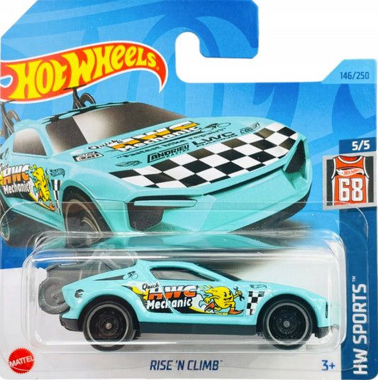 2023 HOT WHEELS Rise 'n Climb TREASURE HUNT 146/250 HW Sports 5/5 1:64 - HKL03