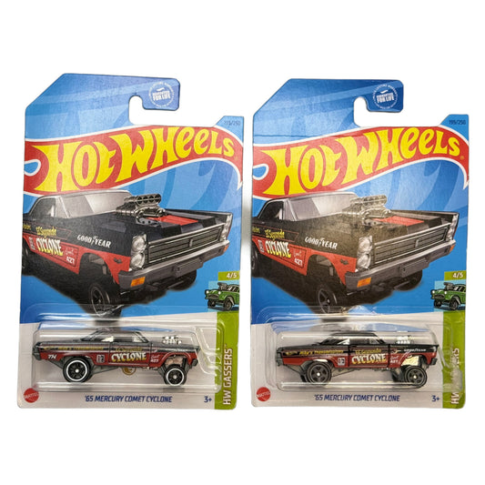 2023 HOT WHEELS '65 Mercury Comet Cyclone 199/250 HW Gassers 4/5 SUPER TREASURE HUNT 1:64 - HKL14