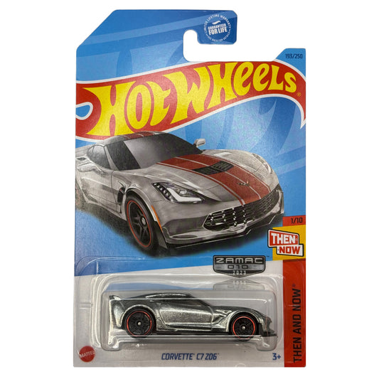 2023 HOT WHEELS Corvette C7 Z06 ZAMAC 1:64 - HKL32