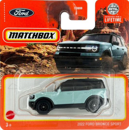 MATCHBOX 2022 Ford Bronco Sport 10/100 MBX Off-Road  1:64 - HLC63