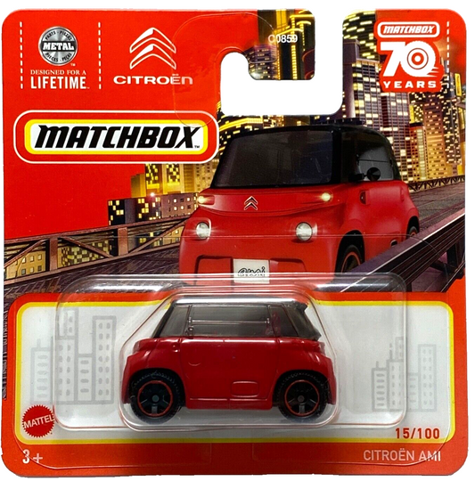 MATCHBOX Citroën Ami Red 15/100 MBX Metro 1:64 - HLC67