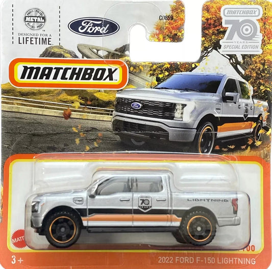 MATCHBOX 2022 Ford F-150 Lightning 20/100 MBX 70 Years Special Edition 1:64 - HLC83