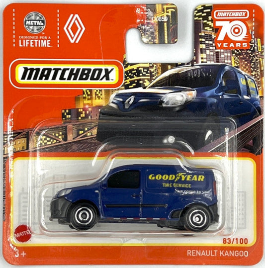 MATCHBOX Renault Kangoo Good Year Van Blue 83/100 MBX Metro 1:64 - HLC99