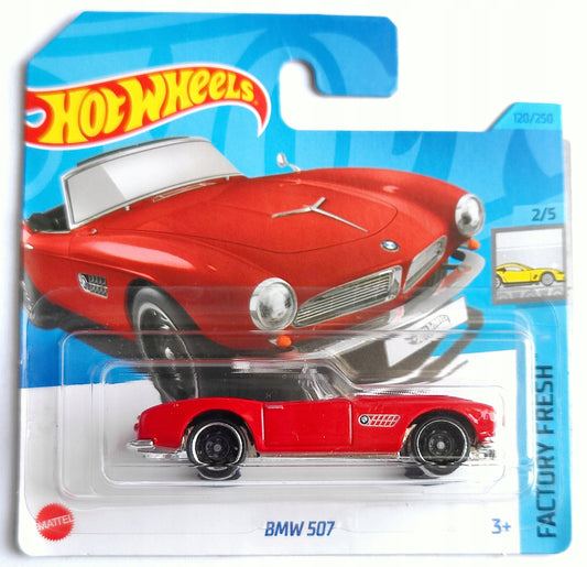 2023 Hot Wheels BMW 507 Red 120/250 Factory Fresh 2/5 1:64 - HKK77