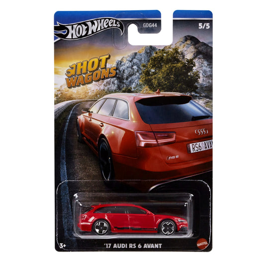 HOT WHEELS '17 Audi RS 6 Avant - Hot Wagons 5/5 1:64 - HRR85