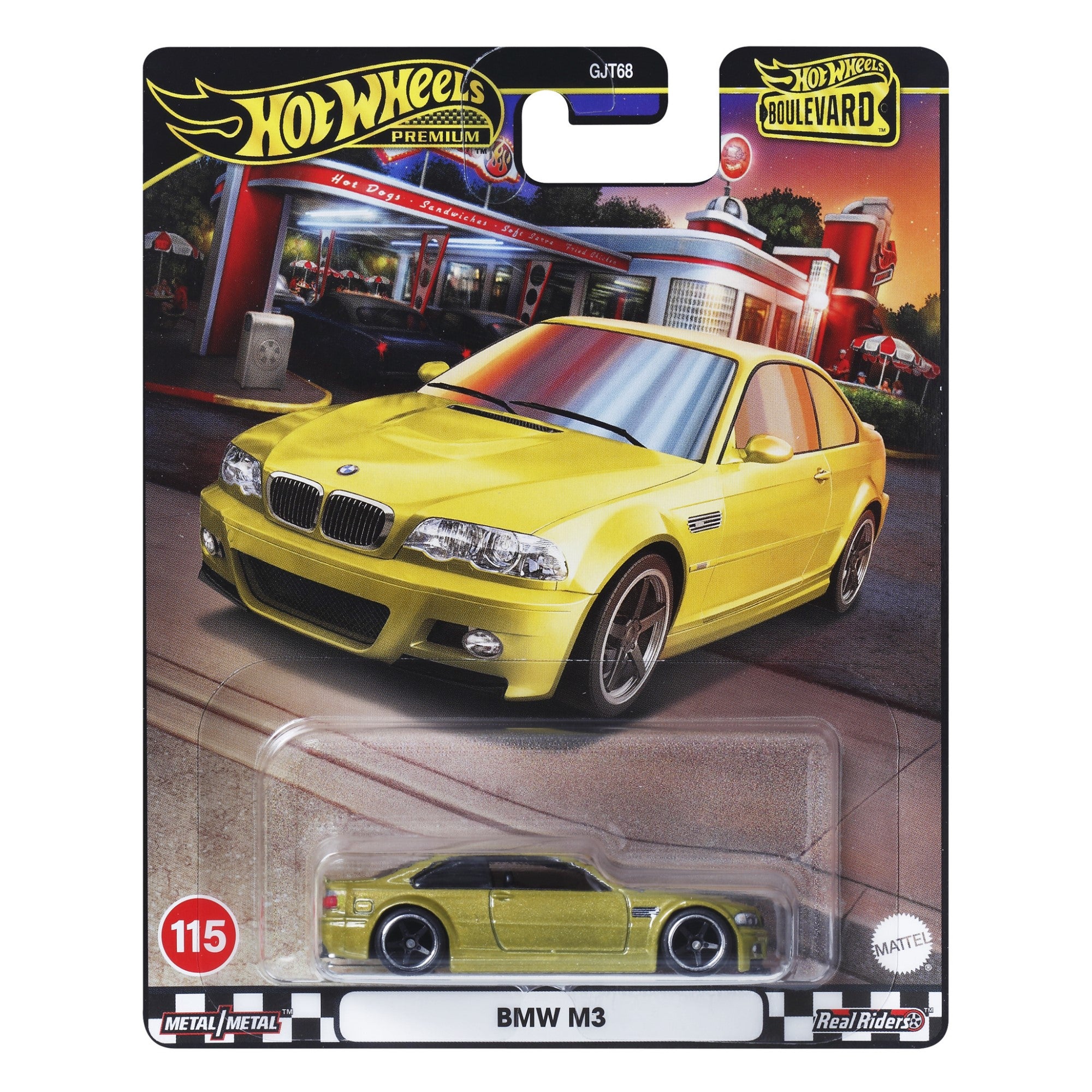 HOT WHEELS Premium BMW M3 Boulevard Die Cast 115 1 64 HRT80