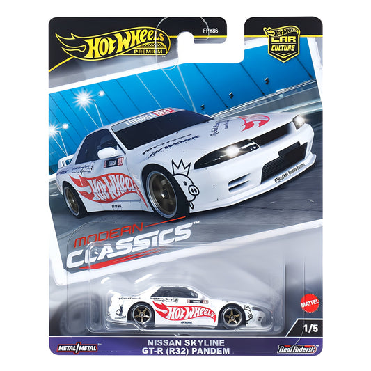 HOT WHEELS Premium Car Culture Nissan Skyline GT-R (R32) Pandem - Modern Classics 1/5 1:64 - HRV68