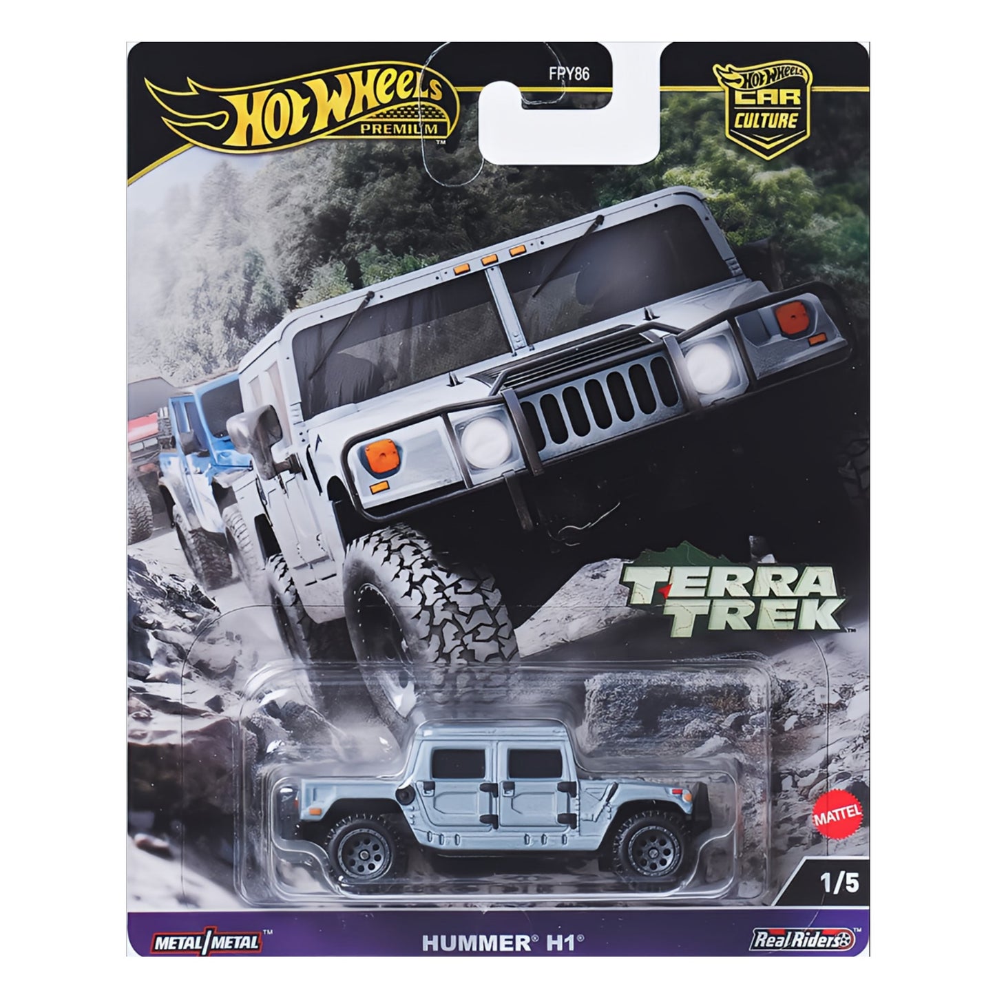 HOT WHEELS Premium Car Culture Hummer H1 - Terra Trek 1/5 1:64 - HRV90