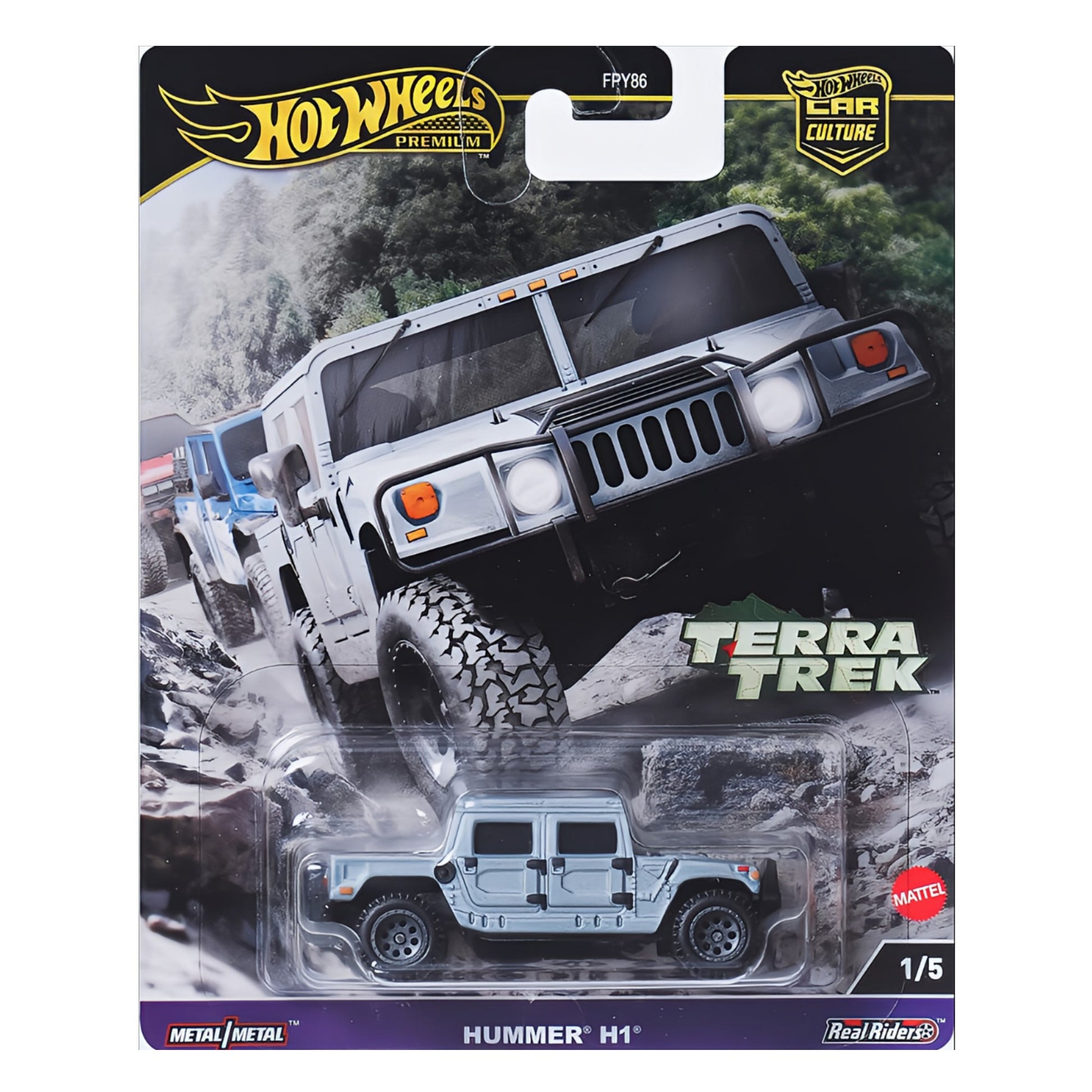 HOT WHEELS Premium Car Culture Hummer H1 - Terra Trek 1/5 1:64 - HRV90