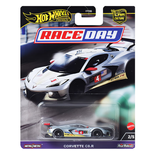 HOT WHEELS Premium Car Culture Chevrolet Corvette C8.R - Race Day 2/5 1:64 - HRV95