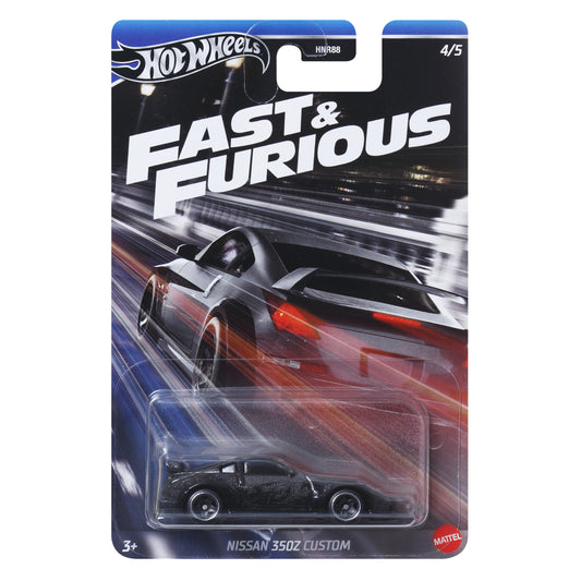 HOT WHEELS Nissan 350Z Custom - Fast & Furious: Racing Series 4/5 1:64 - HRW54