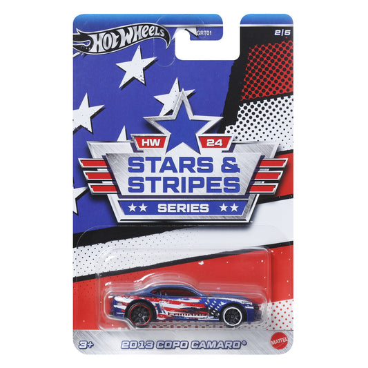 HOT WHEELS 2013 COPO Chevrolet Camaro - Stars & Stripes Series 2/5 1:64 - HRW63