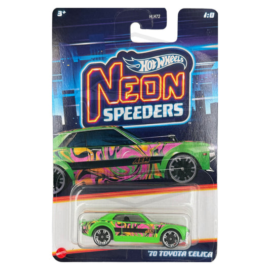 2024 HOT WHEELS Neon Speeders '70 Toyota Celica - 1/8 - HRW67