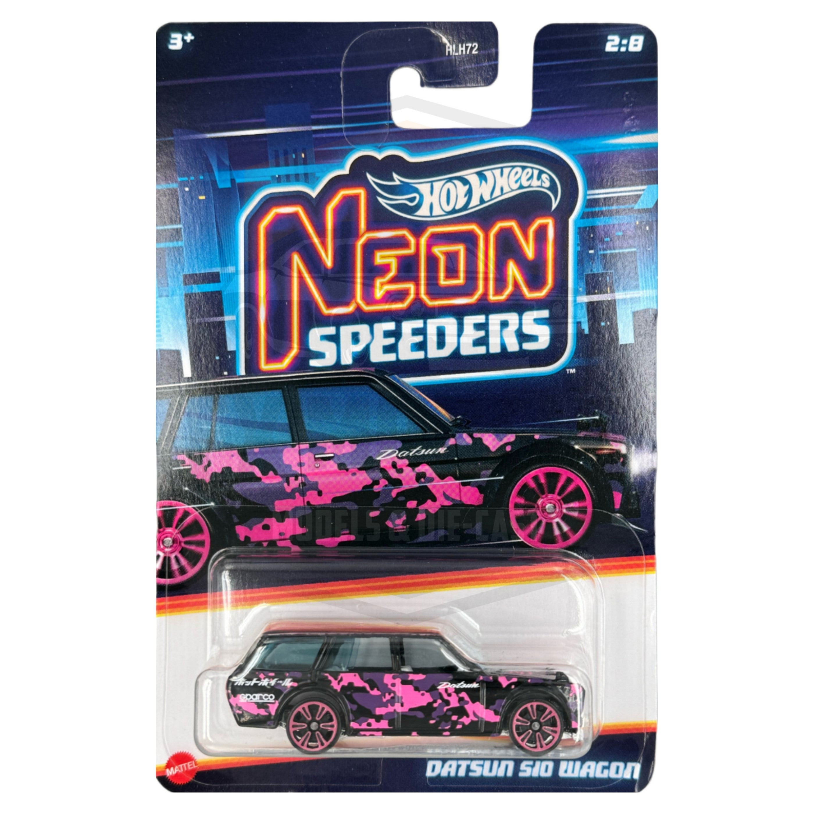 Hot Hot Wheels neon speeders set