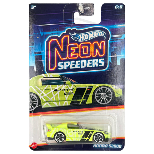 2024 HOT WHEELS Neon Speeders Honda S2000 - 6/8 - HRW72