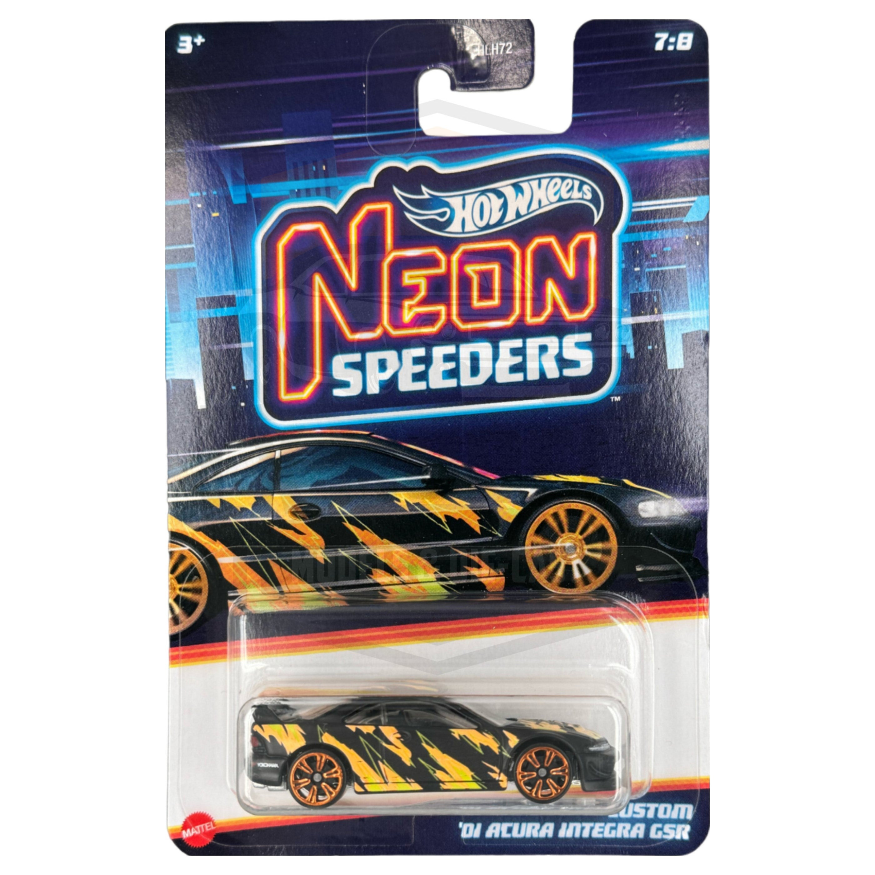 Hot Hot Wheels neon speeders set