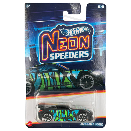 2024 HOT WHEELS Neon Speeders Nissan 350Z - 8/8 - HRW74