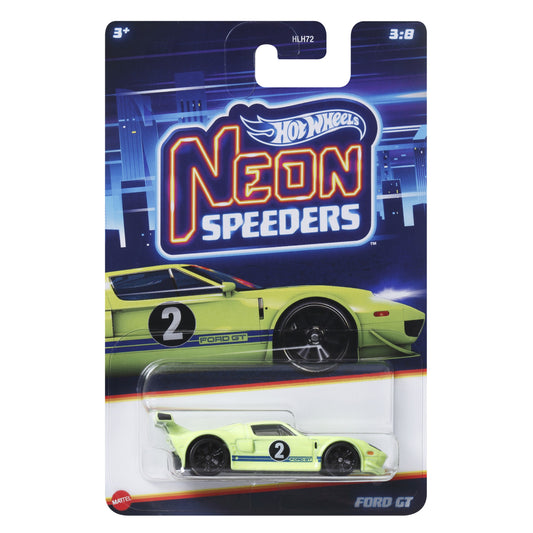 2024 HOT WHEELS Neon Speeders Ford GT - 3/8 - HRW77&nbsp;