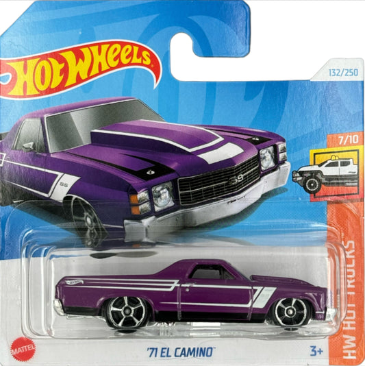 2024 Hot Wheels - '71 El Camino - 132/250 - HW Hot Trucks - 7/10 1:64 - HTC34