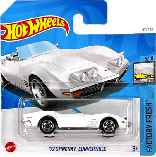 2024 Hot Wheels - '72 Stingray Convertible - 47/250 - Factory Fresh - 5/10 1:64 - HTC50