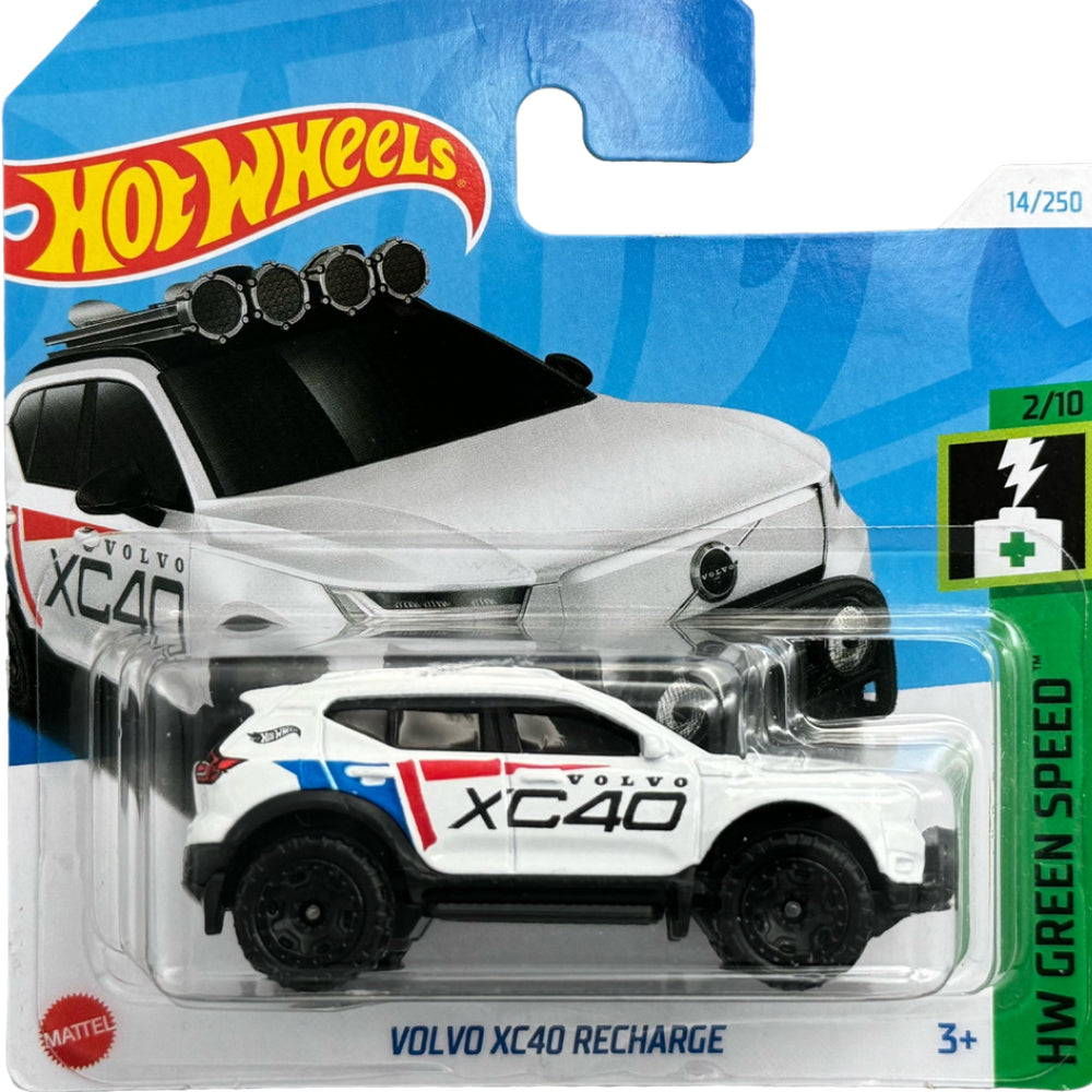 2024 HOT WHEELS Volvo XC40 Recharge 14/250 HW Green Speed 2/10 1:64 - HTC81