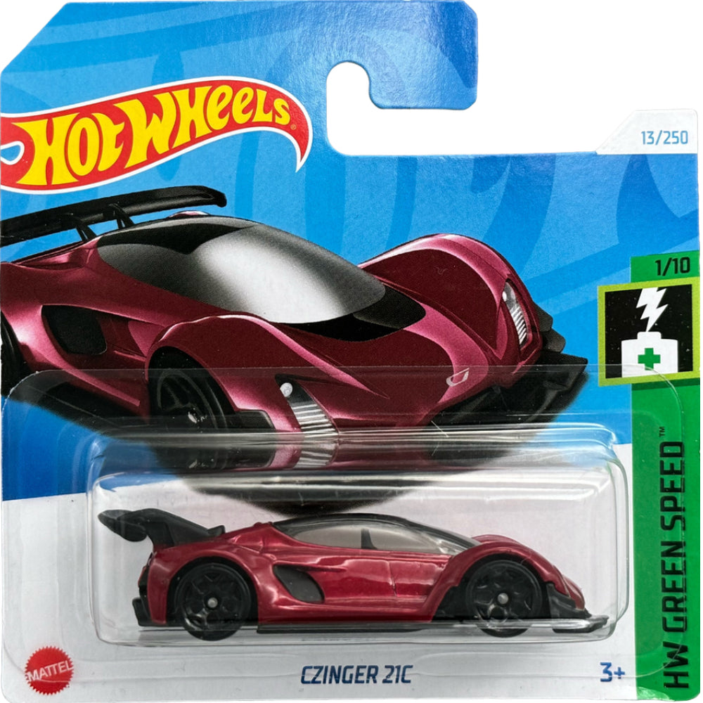 2024 Hot Wheels - Czinger 21C - 13/250 - HW Green Speed - 1/10 1:64 - HTC92