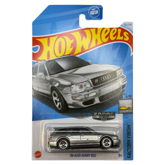 2024 HOT WHEELS '94 Audi Avant RS2 ZAMAC 1:64 - HTF52