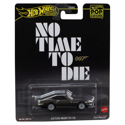 2024 HOT WHEELS Premium Pop Culture Aston Martin V8 - No Time to Die 1:64 - HVJ36