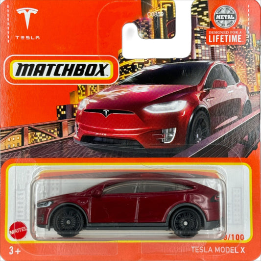 MATCHBOX Tesla Model X 18/100 MBX Metro 1:64 - HVN78