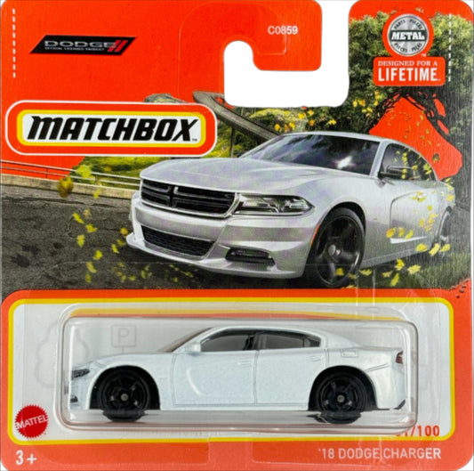 MATCHBOX '18 Dodge Charger 81/100 MBX Highway 1:64 - HVP01