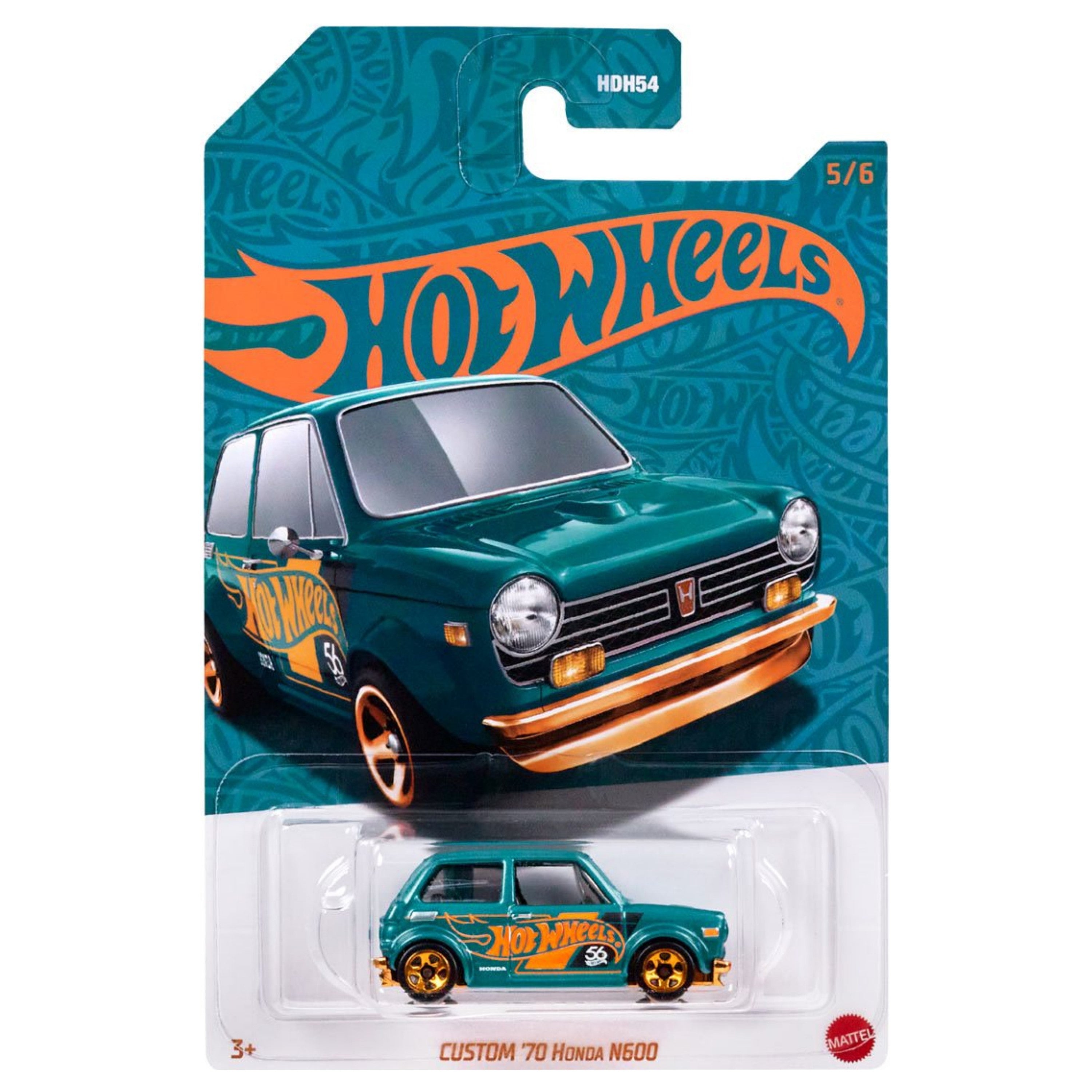 2024 HOT WHEELS 56th Anniversary Green and Gold Series Custom 70 Hond CX Models