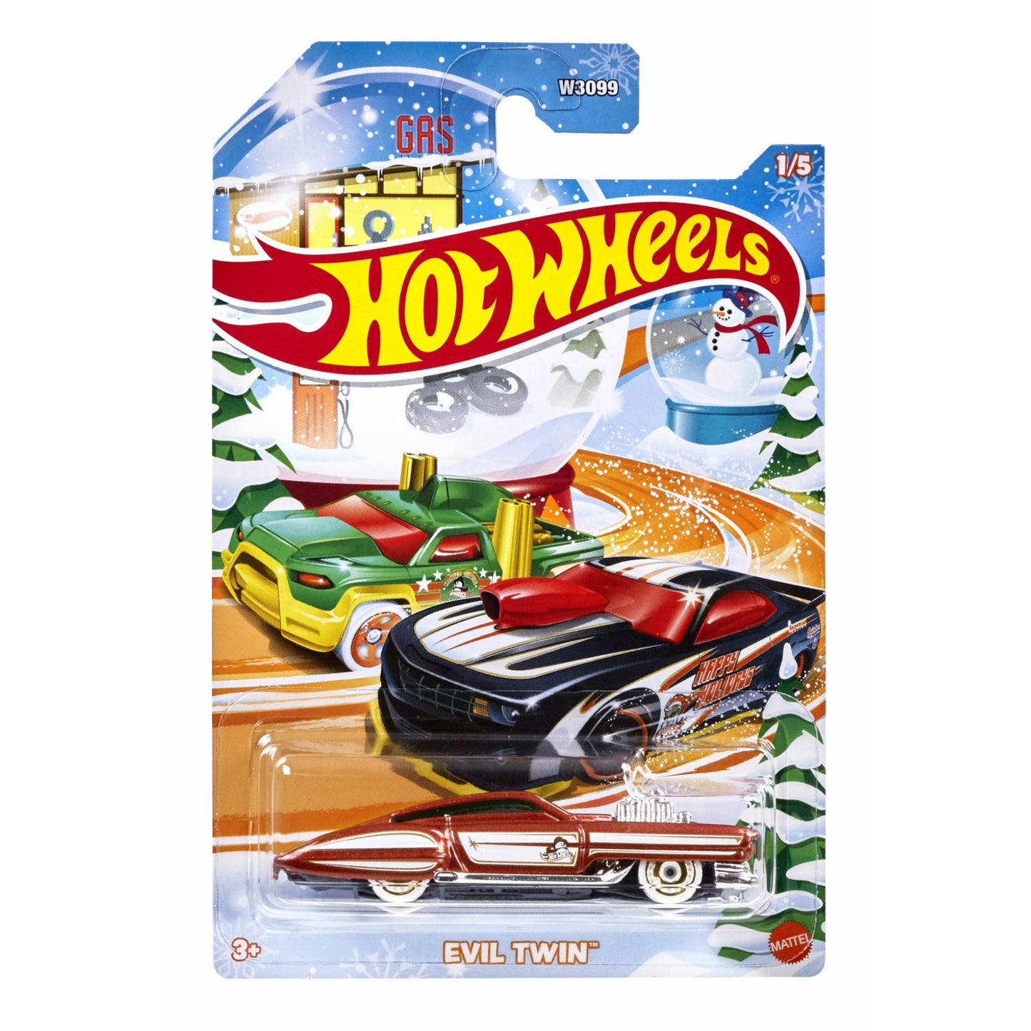 HOT WHEELS Evil Twin - 2024 HW Winter Series 1/5 1:64 - HVX16