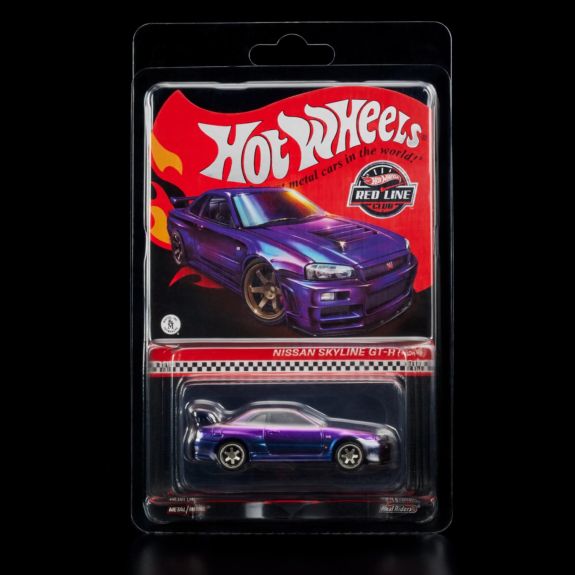 2024 HOT WHEELS RLC Exclusive Nissan Skyline GT-R BNR34 Membership Car -  HWF14