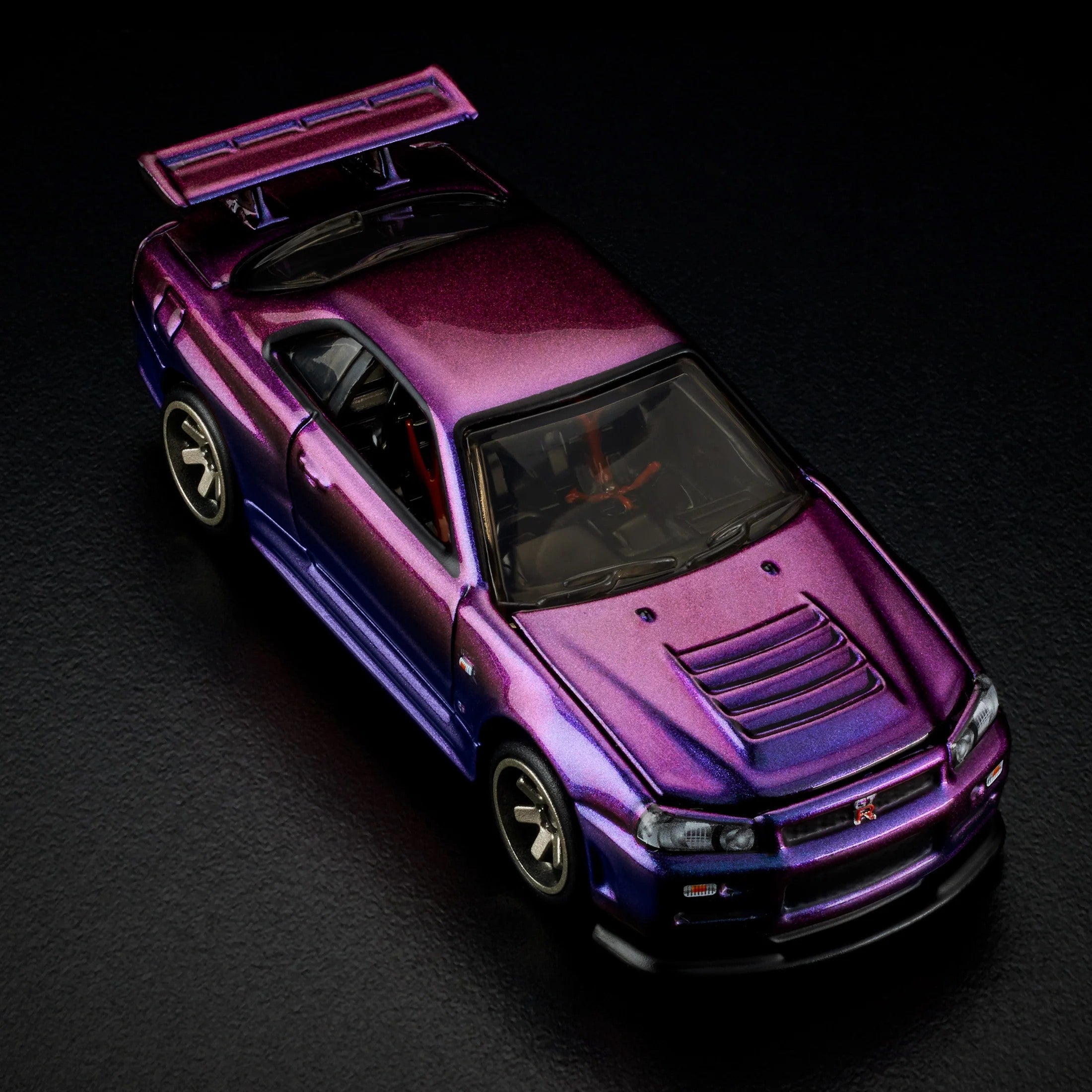 Hot Wheels Nissan Skyline GT-R BNR34 Purple RLC order Membership Club