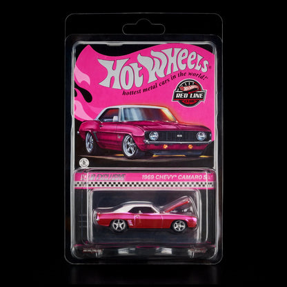 2024 HOT WHEELS RLC Exclusive 1969 Chevy Camaro SS 1:64 - HWF32