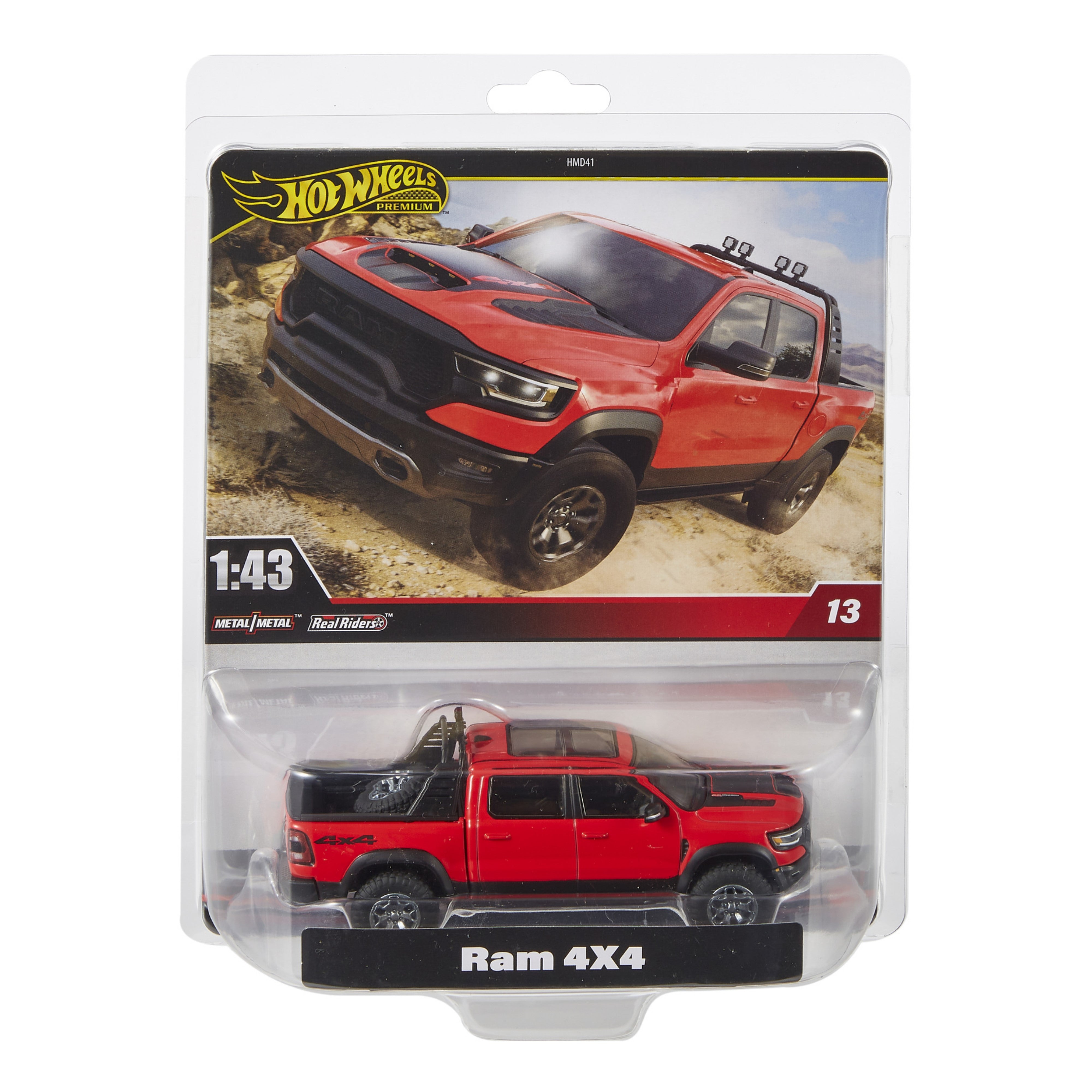 HOT WHEELS Premium Ram 4 4 Pickup Truck 1 43 HWT07