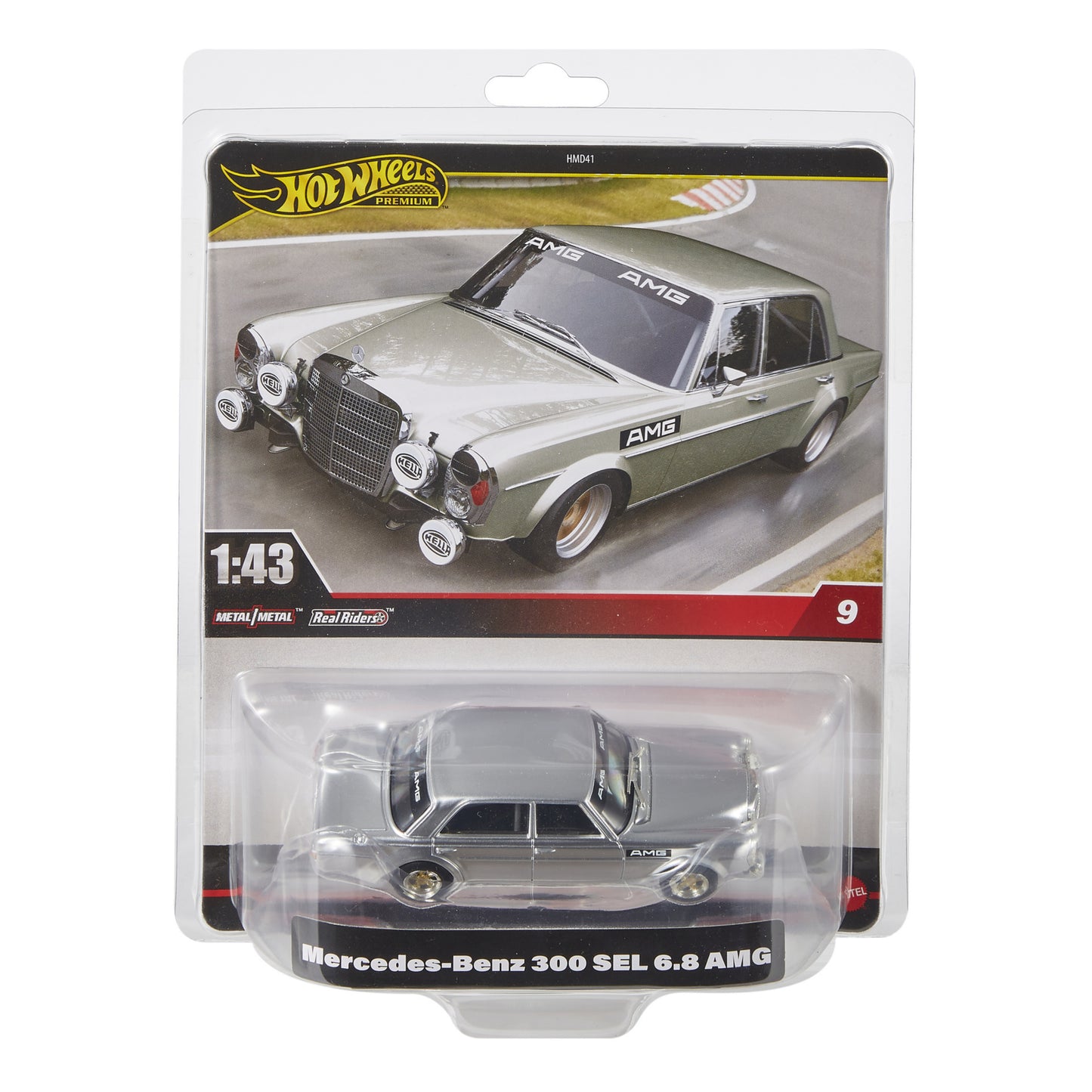 HOT WHEELS Premium Mercedes-Benz 300 SEL 6.8 AMG 1:43 - HWT08