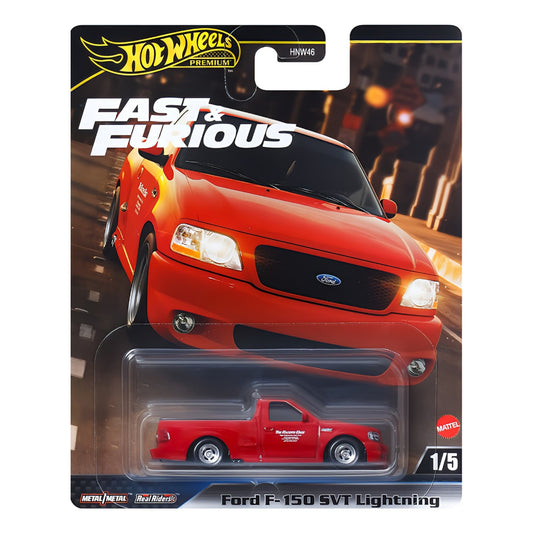 HOT WHEELS Premium Fast & Furious - Ford F-150 SVT Lightning - 1/5 1:64 - HYP75